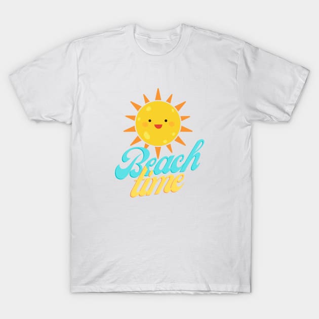 Beach time T-Shirt by SYAO